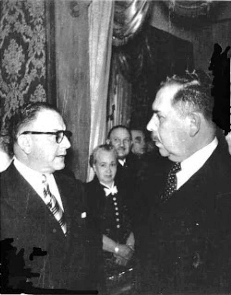 Miguel Henríquez Guzmán y Lázaro Cárdenas.