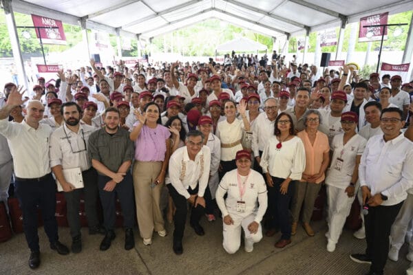 Presidenta Claudia Sheinbaum lanza programa "Salud Casa por Casa" para atender a adultos mayores en Tamaulipas