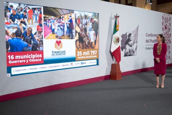 La presidenta Claudia Sheinbaum informó durante su conferencia de seguridad que México alcanzó en julio de 2025 la cifra más baja de homicidios dolosos registrada en los últimos 10 años para ese mismo mes.