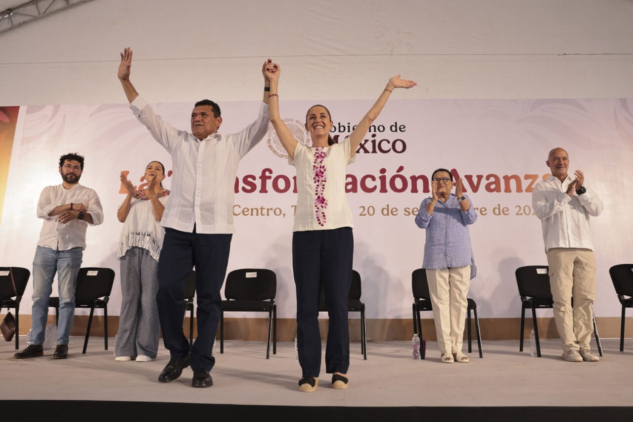 avances de la Transformación en gira en Tabasco,Programas de Bienestar benefician a 739 mil tabasqueños,Obras de infraestructura y desarrollo regional
