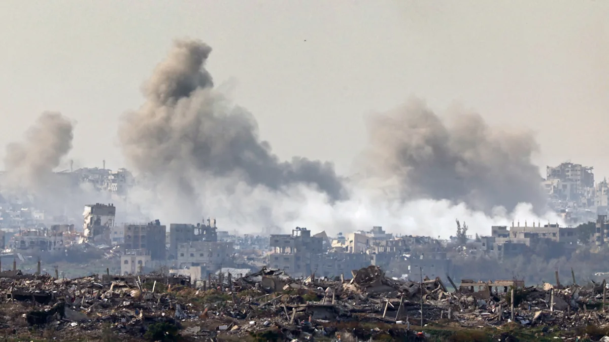 DESASTRE AMBIENTAL EN GAZA,zonas más devastadas,GENOCIDIO Y EXTERMINIO