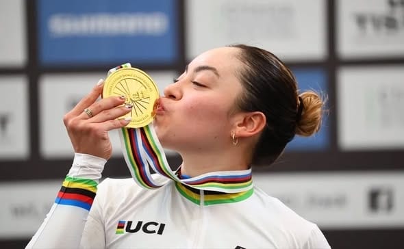 Yareli Acevedo oro Mundial de Ciclismo de Pista 2025,Ciclismo mexicano triunfa en Chile 2025,Campeonato Mundial de Ciclismo de Pista UCI 2025