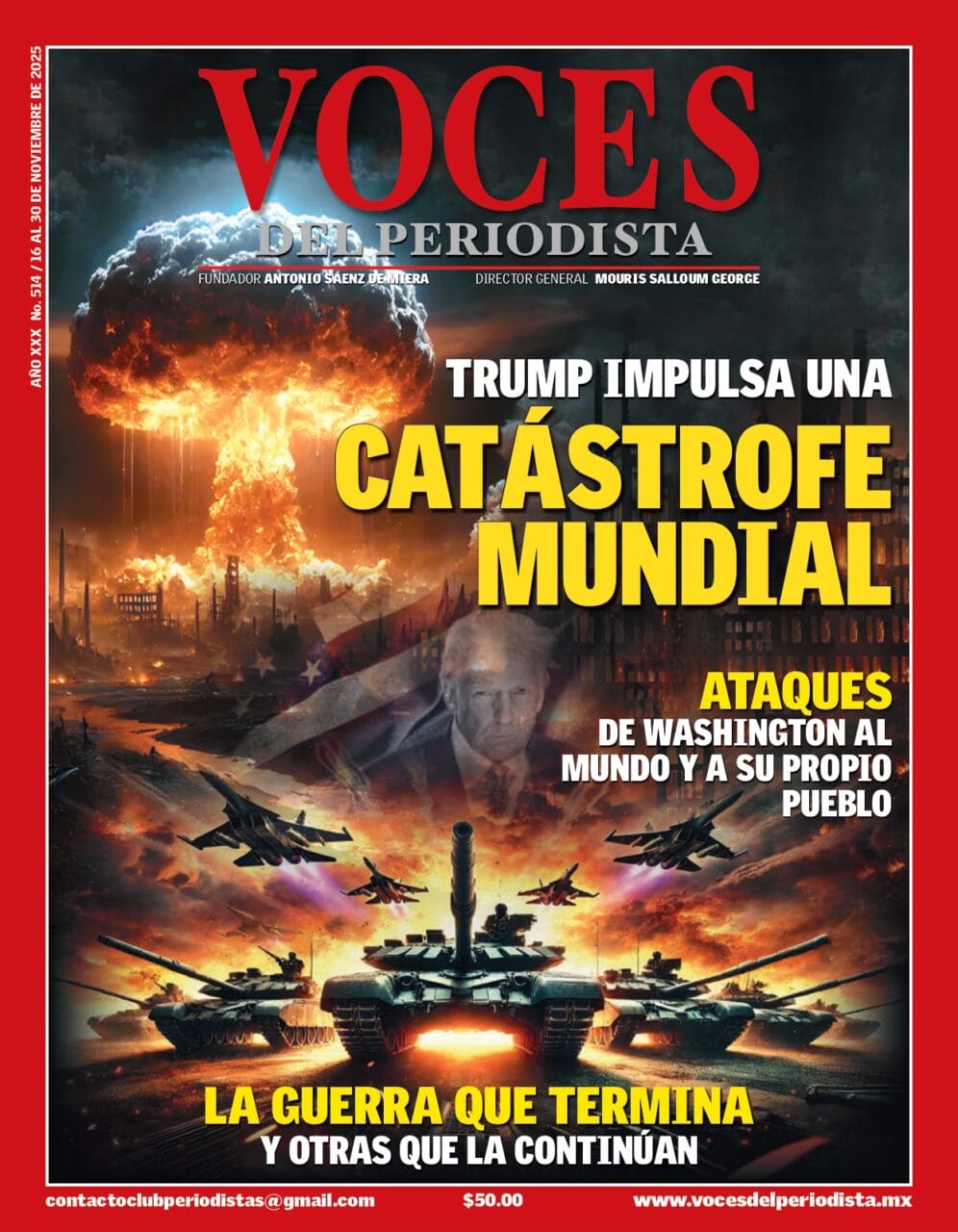 Portada revista Voces del Periodista análisis político Michoacán México crisis gubernamental libertad expresión