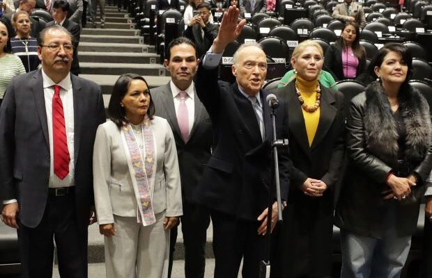 Congreso de la Unión durante sesión sobre Reforma Electoral y presupuesto del sistema comicial mexicano