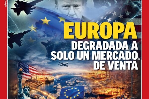 Portada de la revista 517, con el título "Europa degradada a solo un mercado de venta"