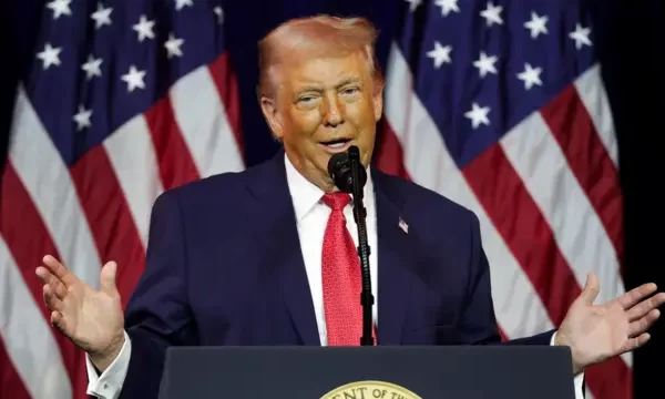 Donald Trump en discurso sobre políticas antimigratorias y lucha contra el narcotráfico en Estados Unidos