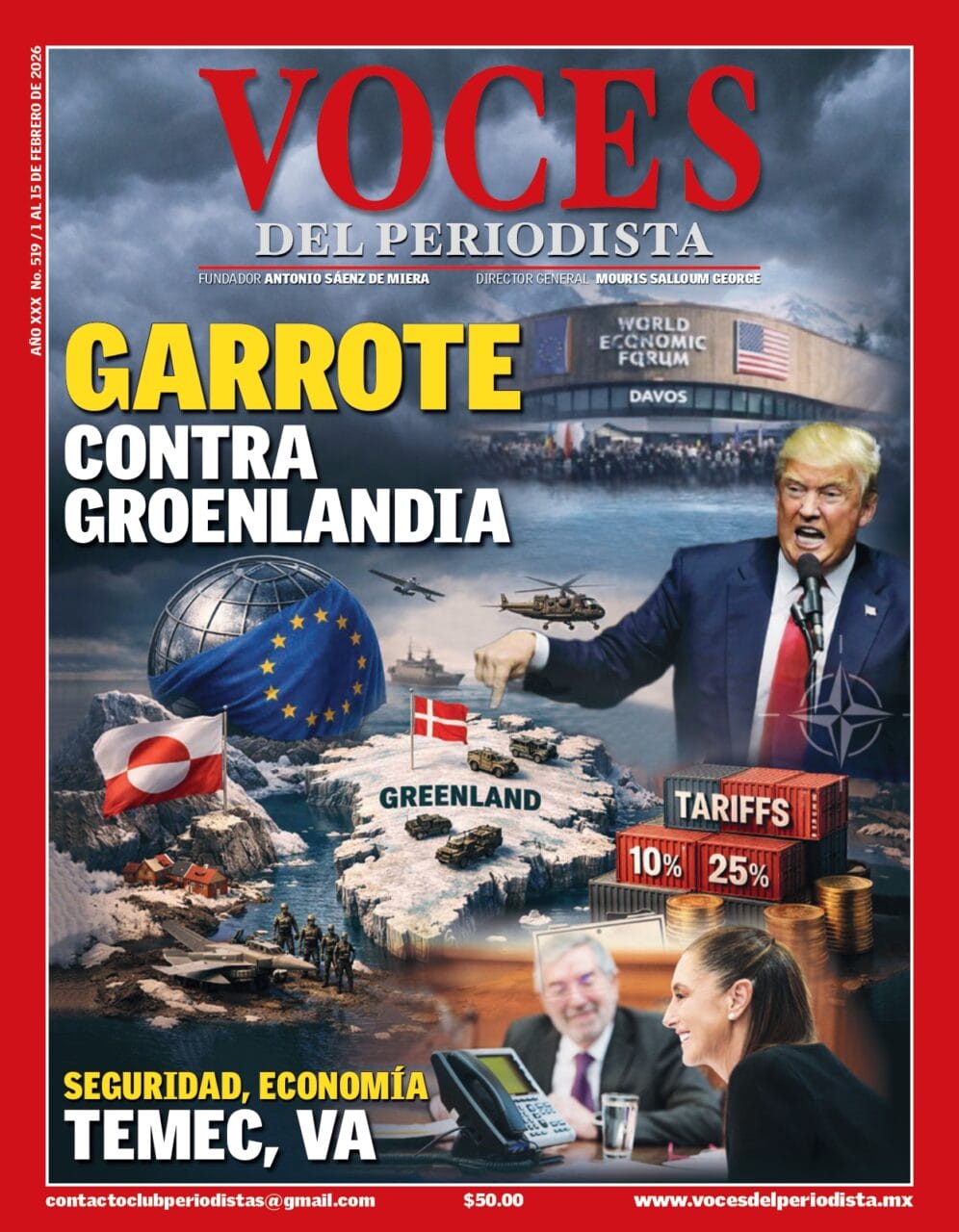 Donald Trump durante declaraciones sobre Groenlandia en contexto de tensión diplomática con Dinamarca por territorio ártico
