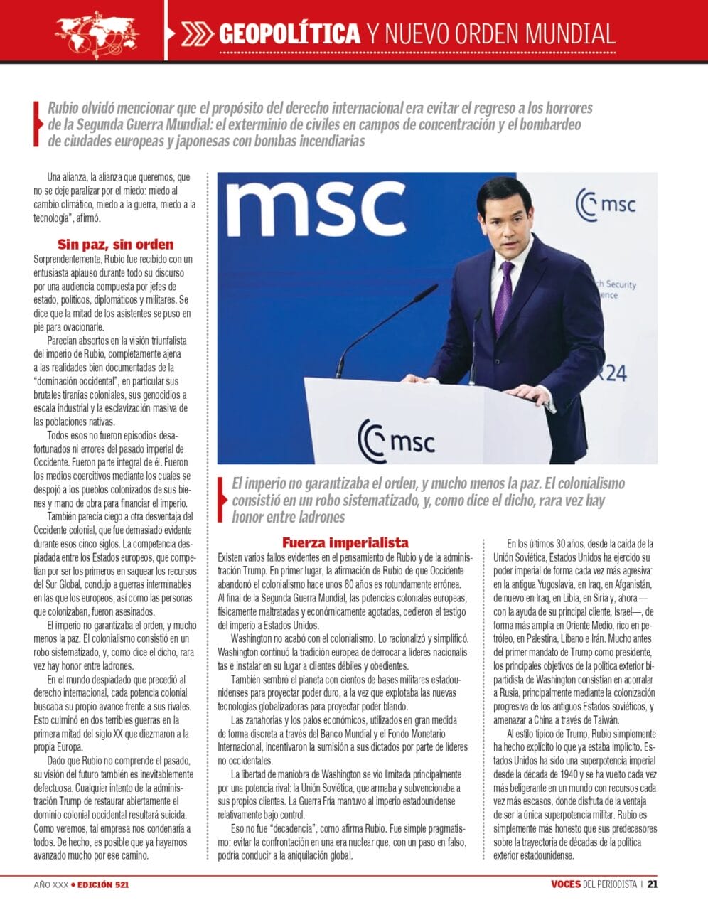 voces del periodista edición 521 page 0021