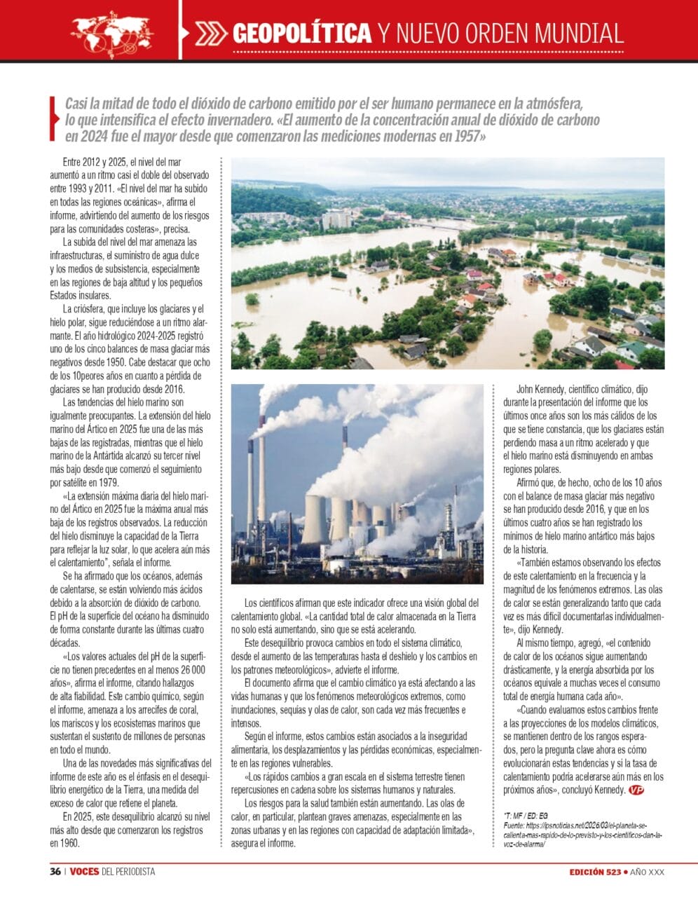 voces del periodista edición 523 page 0036
