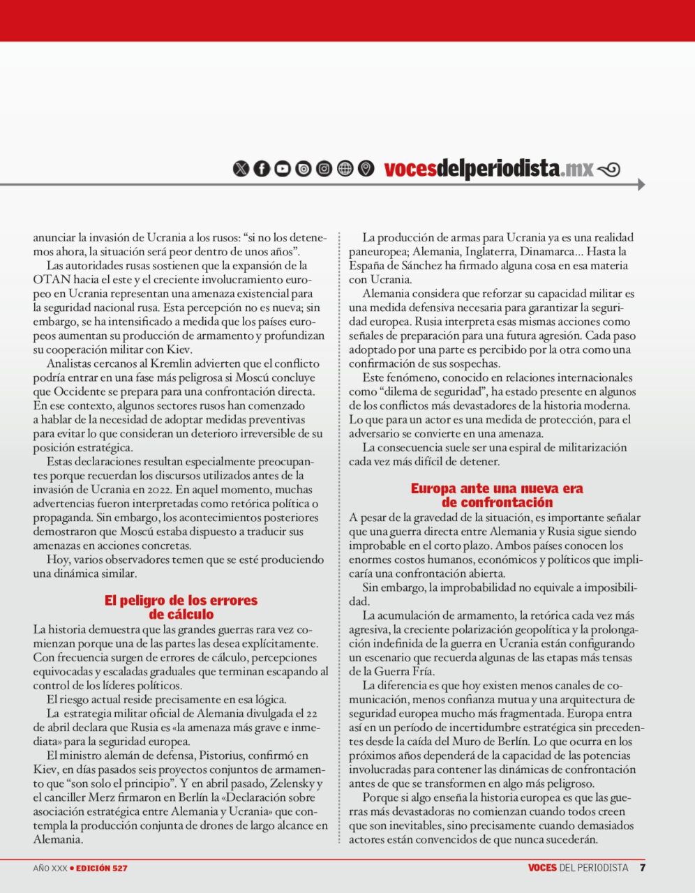 voces del periodista edición 527 page 0007
