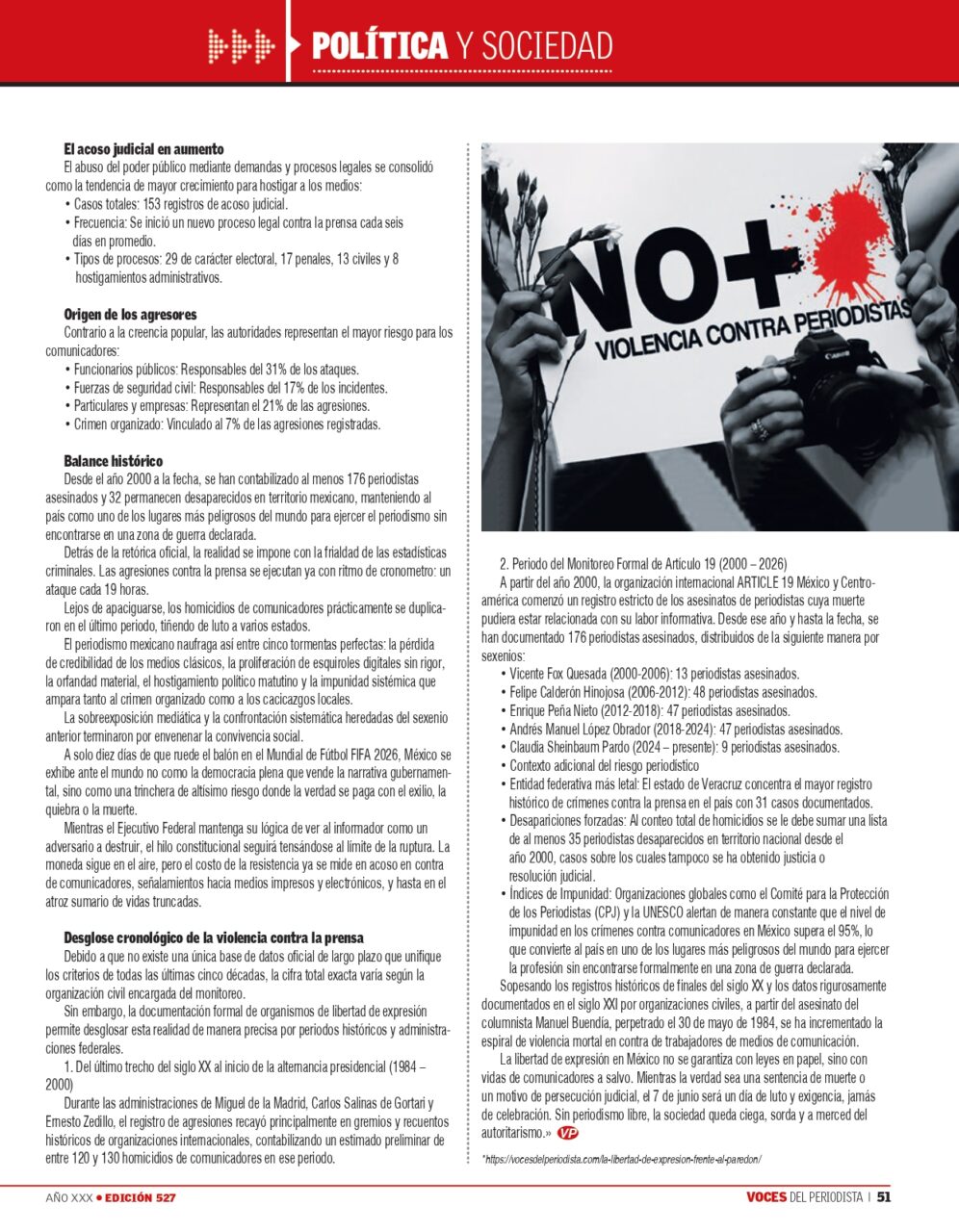 voces del periodista edición 527 page 0051