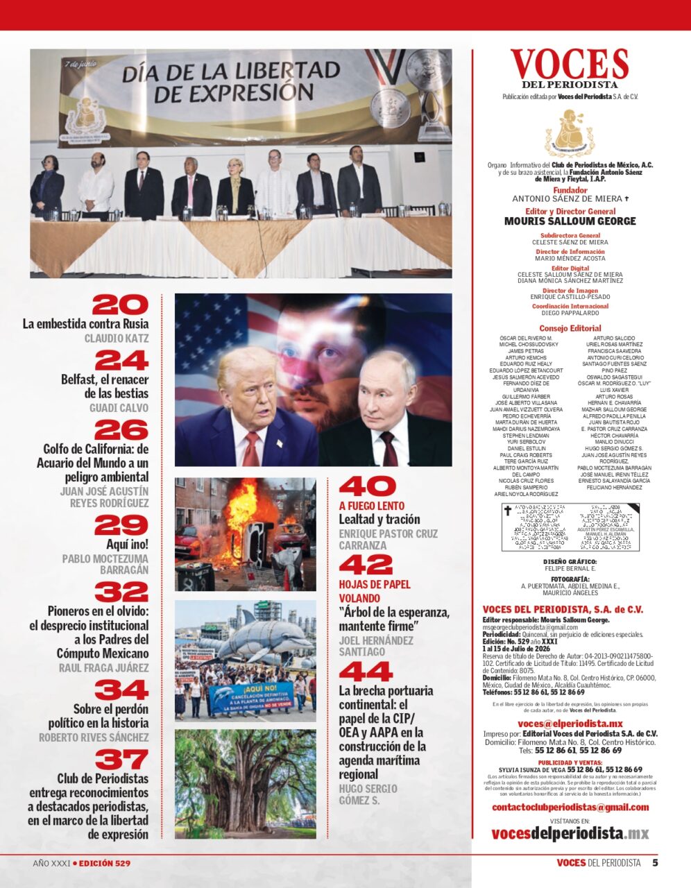 voces del periodista edición 529 page 0005