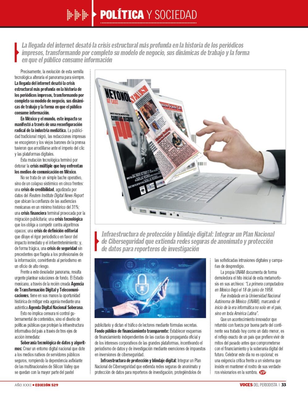 voces del periodista edición 529 page 0033