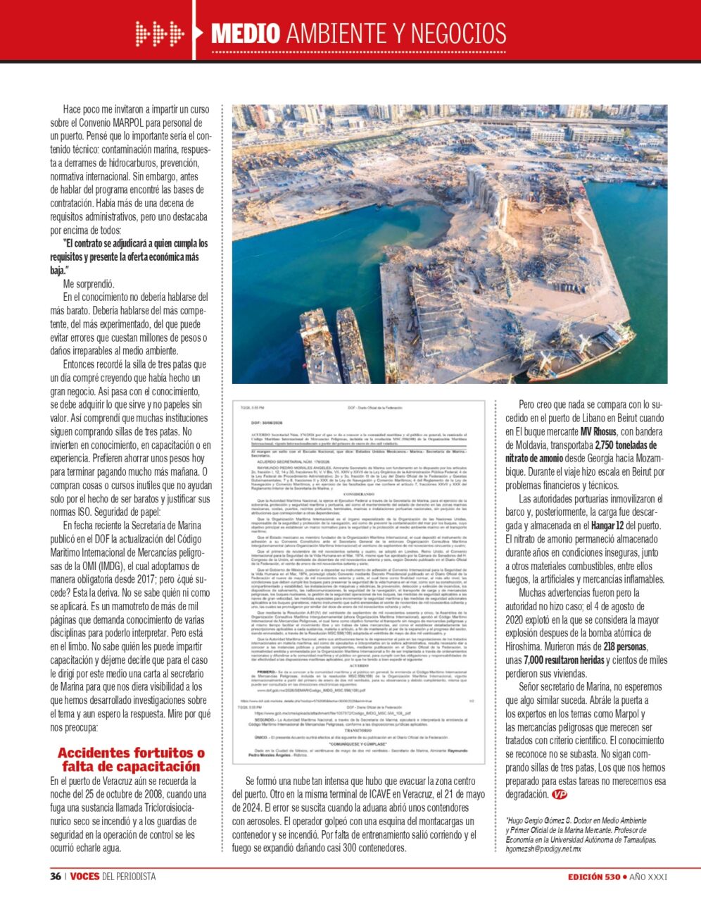 voces del periodista edición 530 page 0036