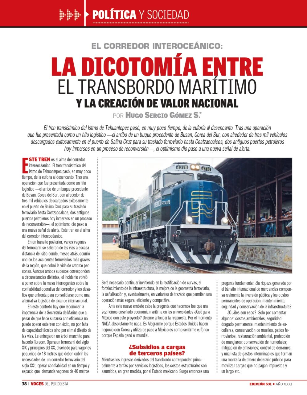 voces del periodista edición 531 page 0038
