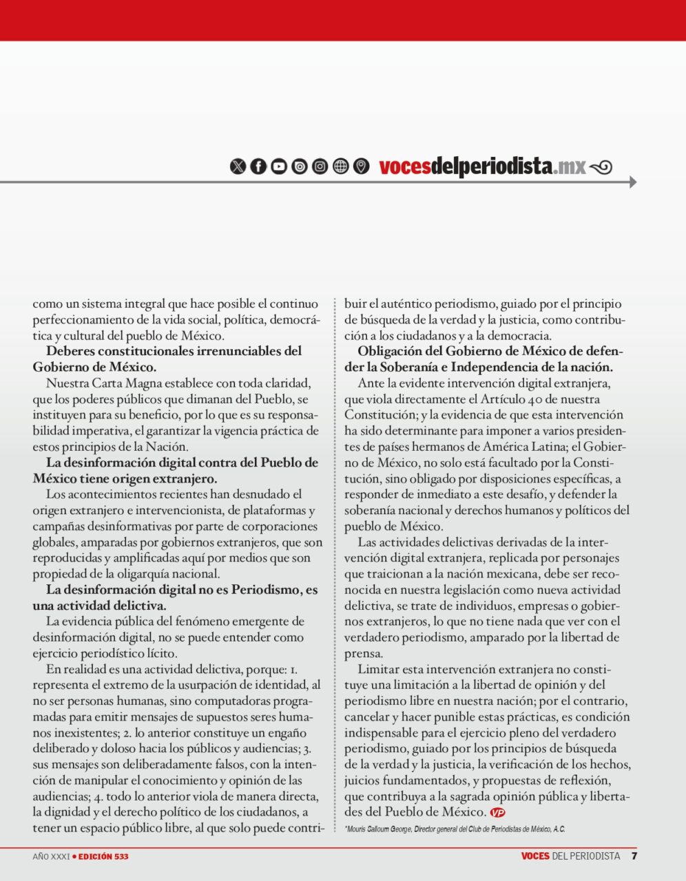 voces del periodista edición 533 page 0007